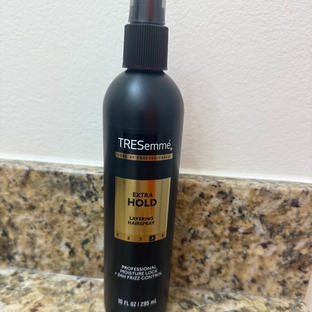 NWT TRESemmé Extra Hold Layering Hairspray, Professional Moisture Lock
